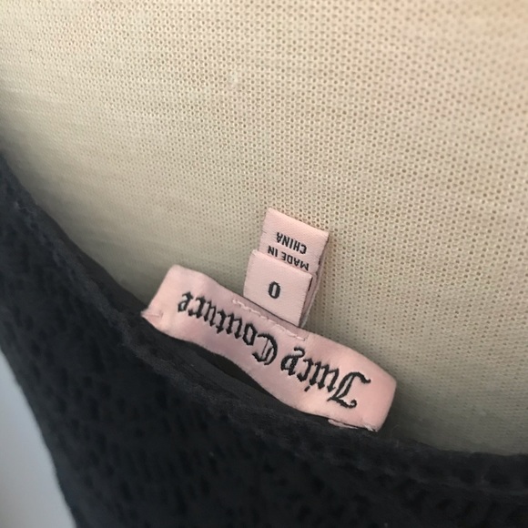 Beautiful Juicy Couture Black Crochet Dress, US 0 - Picture 8 of 8